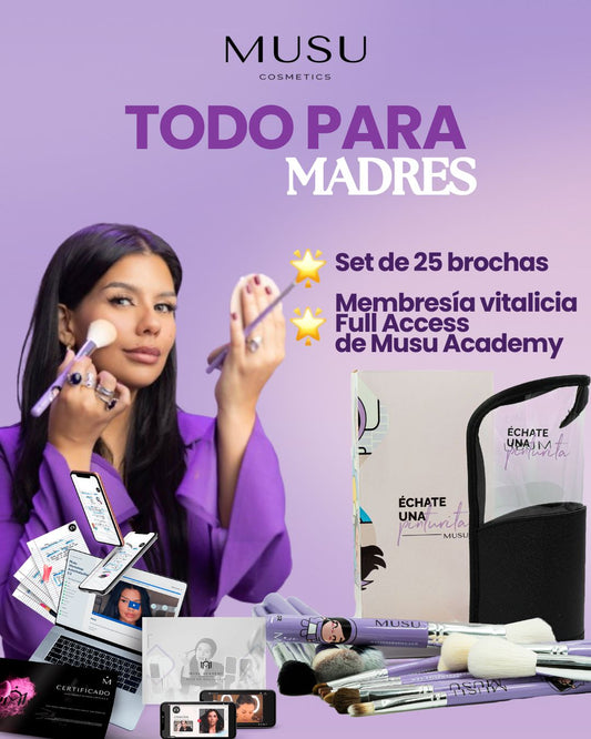 Mother's Day: Set de Brochas + Full Access