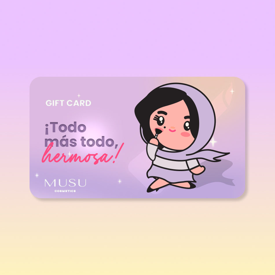 Gift Card MUSU COSMETICS