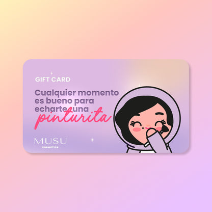 Gift Card MUSU COSMETICS